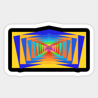 Spectral Fractal Pattern 1.1 Sticker